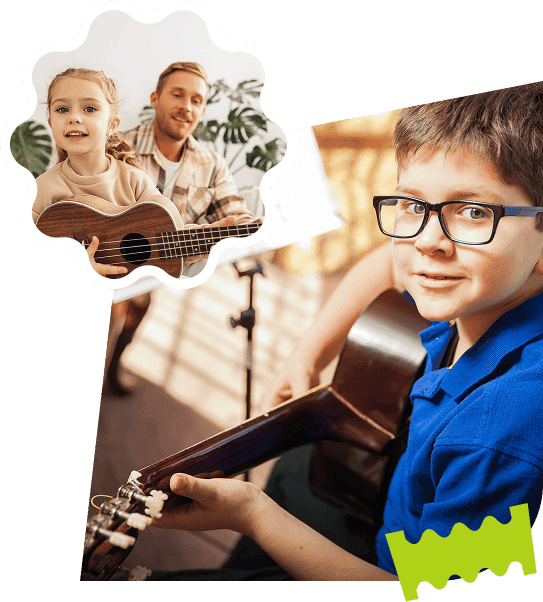 Nauka gry na gitarze i ukulele