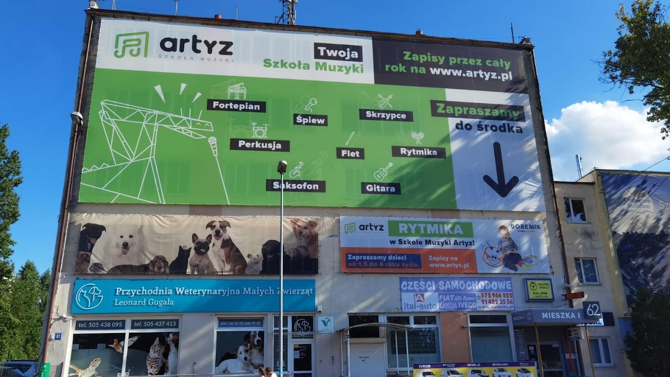 Szkoła muzyki Artyz Szczecin, Pomorzany