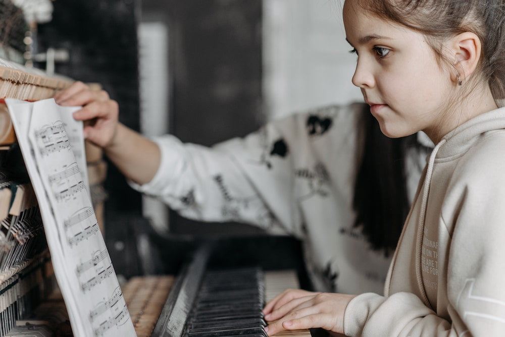 Pianino - nauka czytania nut